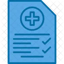 Lista De Verificacion Doctor Salud Icono