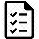 Lista de Verificación  Icono