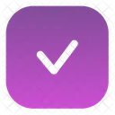 Lista De Verificacion Casilla De Verificacion Finalizar Icon