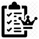 Lista De Verificacion De Calidad Lista De Tareas Pendientes Lista De Verificacion Icono