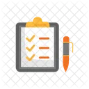 Lista de control de calidad  Icono