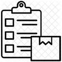 Lista de verificación de carga  Icono