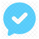 Chat, lista de verificación, chat, burbuja de chat, chat de burbujas, comentario, comunicación, bocadillo de diálogo, texto, foro,  Icono