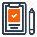 Lista De Verificacion De Elegibilidad Lista De Verificacion Donante Icono