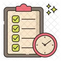 Lista de verificación de planificación  Icono