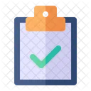 Lista De Verificacion De Tareas Tarea Lista De Verificacion Icono