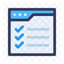 Lista de Verificación  Icono