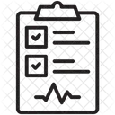 Cuidado Lista De Verificacion Portapapeles Icono