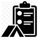 Lista de verificación para acampar  Icono