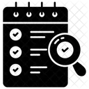 Lista De Verificacion Verificacion Tarea Icono