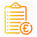 Euro Dinero Billete Icon