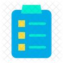 Bacheca Lista Di Controllo Appunti Icon