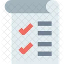 Lista Di Controllo Elenco Rapporto Icon