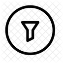 Lista De Filtros Embudo Filtro Icono
