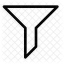 Lista De Filtros Embudo Filtro Icono