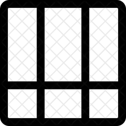 Cuadrícula de lista inferior  Icono