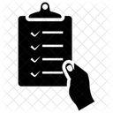 Lista Di Ispezione Lista Di Cose Da Fare Lista Di Controllo Icon