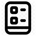 Lista De Dispositivos Moveis Lista De Verificacao De Dispositivos Moveis Lista De Tarefas Ícone