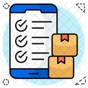 Lista De Moviles Plan Logistico Lista De Verificacion Icon