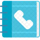 Lista Telefonica Diretorio Contatos Icon