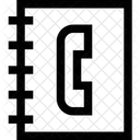 Lista De Telefonos Telefono Lista De Contactos Icono