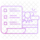 Liste Checkliste Dokument Icon