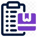 Liste Produkt Lieferung Icon