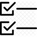 Liste Checkliste Zwischenablage Symbol