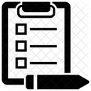 Liste De Produits Liste De Controle Liste De Courses Icône