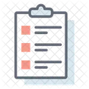 Liste De Taches Liste De Controle Liste Icône