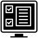 Liste De Produits Liste De Controle Tache A Faire Icône