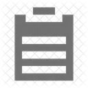 Liste De Controle Presse Papiers Liste Icône