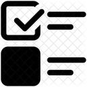 Liste de contrôle  Icône