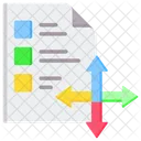 Liste De Controle Document Navigation Icône