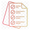 Liste de contrôle  Icône
