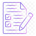 Liste de contrôle  Icône