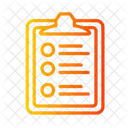 Liste de contrôle  Icône