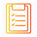 Liste de contrôle  Icône