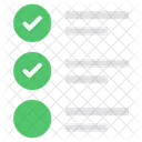 Liste De Controle Liste A Faire Icône