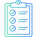 Liste de contrôle  Icône