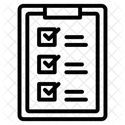 Liste de contrôle  Icône