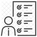 Liste de contrôle  Icône