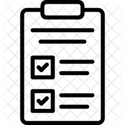 Liste de contrôle  Icône