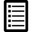 Liste De Controle Fichier Liste Icon