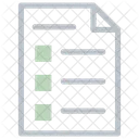 Liste De Controle Presse Papiers Inventaire Icône