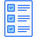 Liste de contrôle  Icône