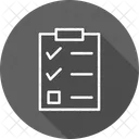 Liste de contrôle  Icône