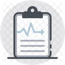 Liste De Controle Analyses Diagramme Icône