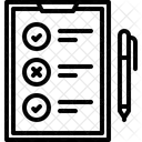 Liste de contrôle  Icône