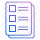 Liste de contrôle  Icône